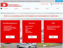 Tablet Screenshot of berki.nl